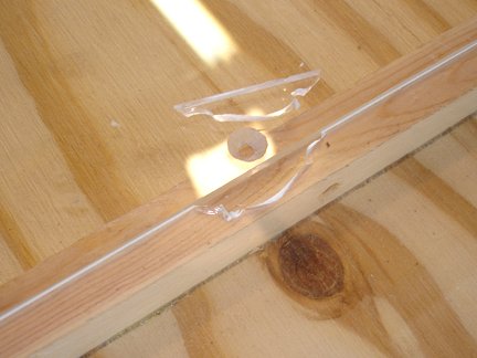 I cracked the plexiglass while drilling mounting holes