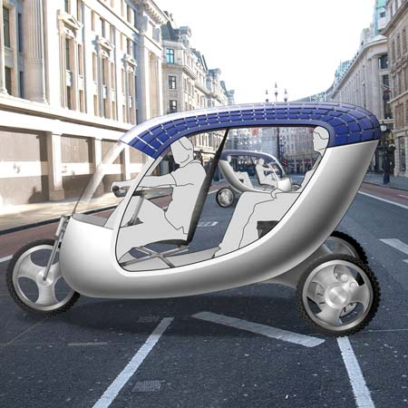Another Solar Powered Rickshaw