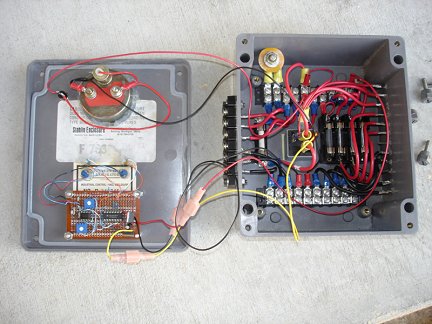A look inside the charge controller