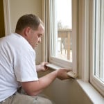 Check windows for air leaks