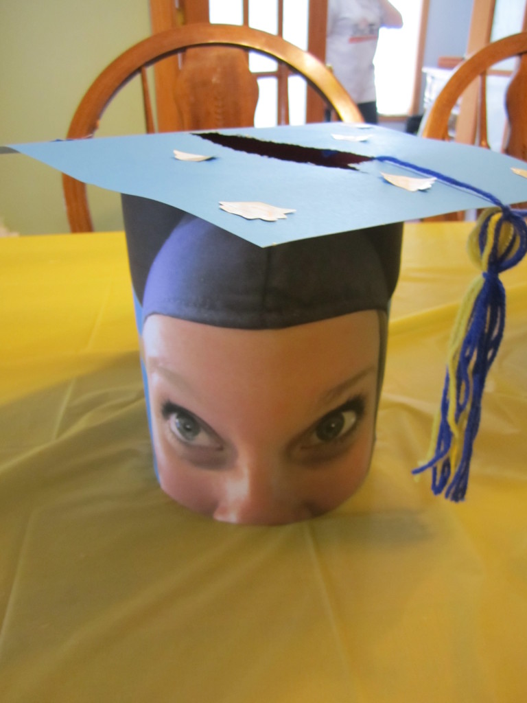 A funny box for graduation cards