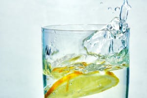 drink lemon water instead of sugary drinks