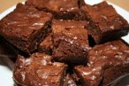tasty brownies cooked in a solar cooker
